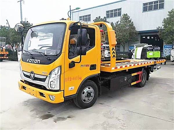 福田奧鈴一拖二藍(lán)牌清障車