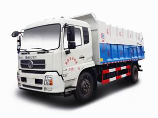 國(guó)五東風(fēng)新款壓縮對(duì)接式垃圾車(chē)