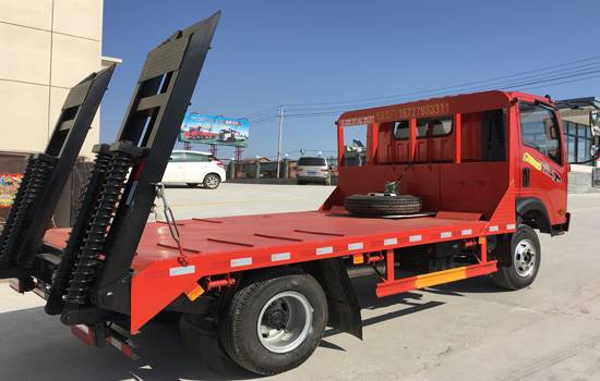 【上藍牌、國五】重汽王牌平板車