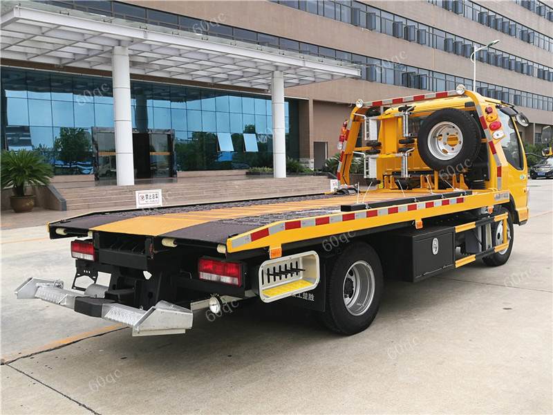 江淮康鈴一拖二藍牌清障車