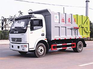 國(guó)五東風(fēng)凱普特掛桶對(duì)接式垃圾車(chē)