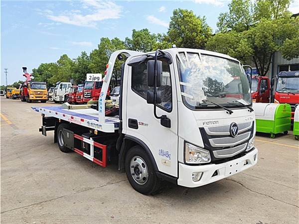 福田歐馬可S3一拖二國六藍(lán)牌清障車