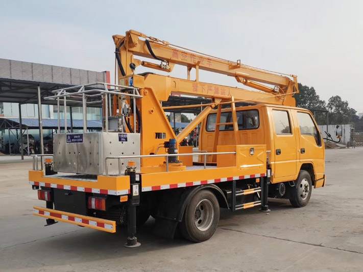 江鈴雙排12米國六高空作業(yè)車
